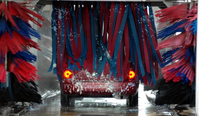 car wash up time