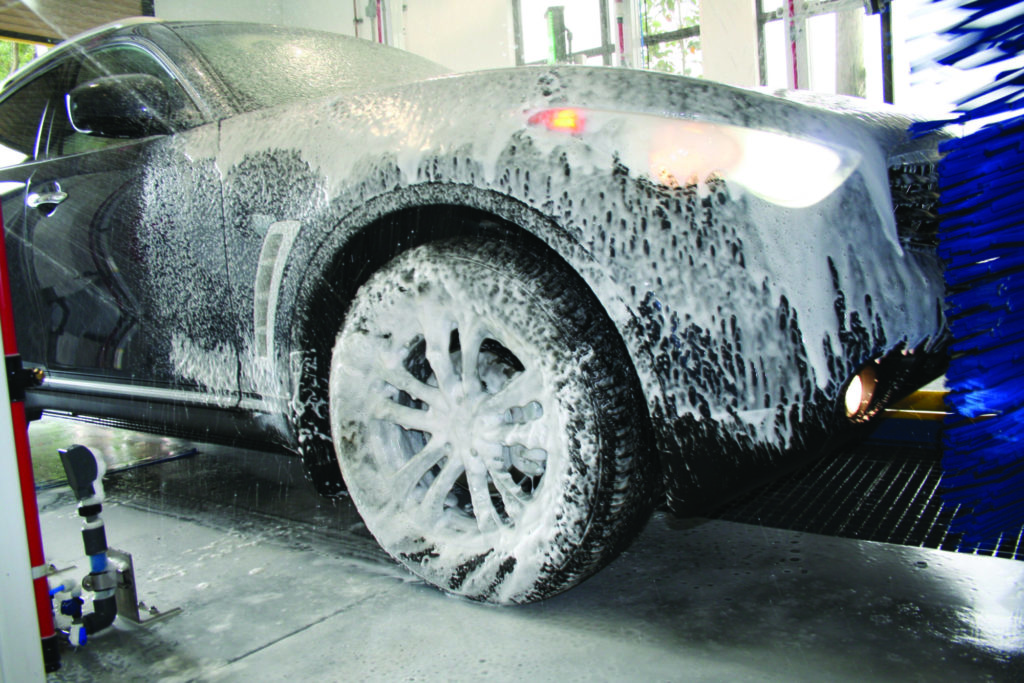 car wash suds