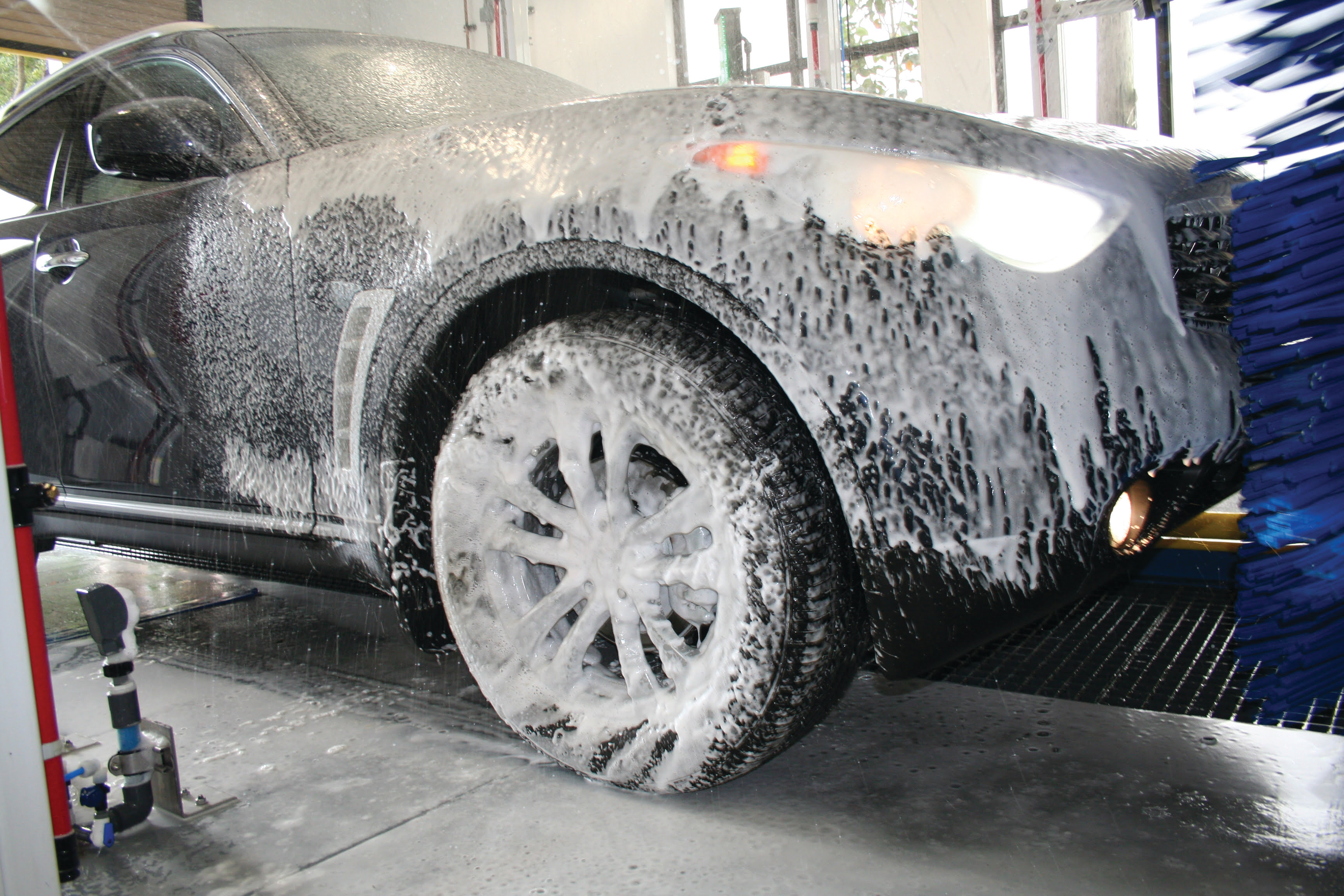 car wash suds