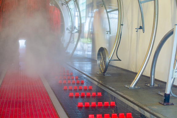 water mist in tunnel system car wash